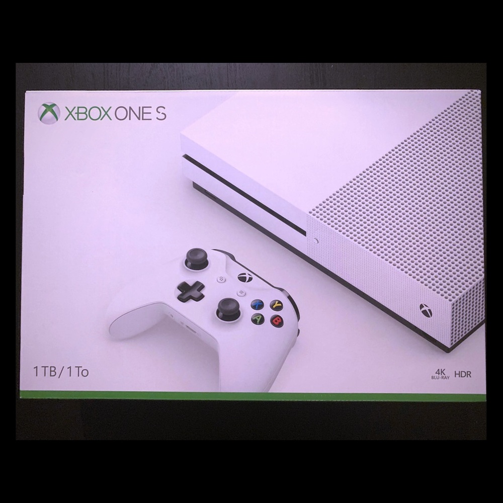 X BOX ONE S 1 Terabyte Brand New Never Used!